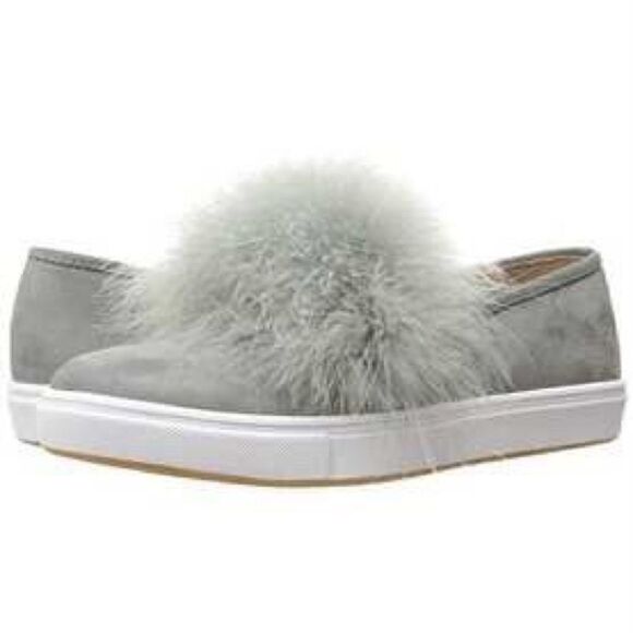 Steve Madden Emily Gray Faux Suede Sneakers - Picture 12 of 12